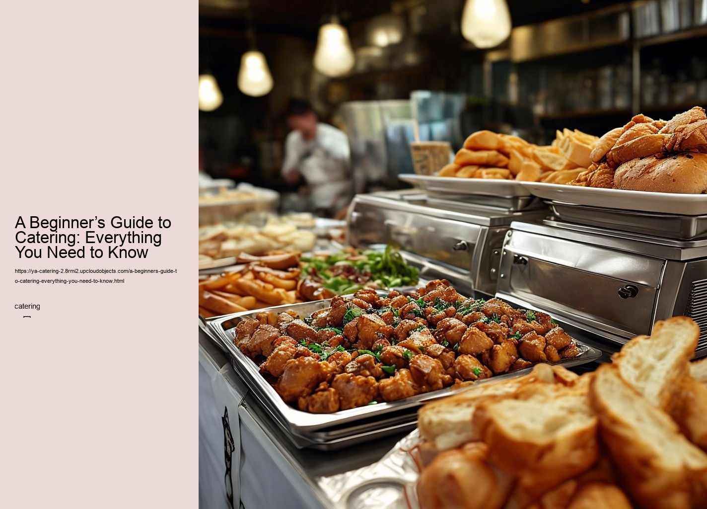 A Beginner’s Guide to Catering: Everything You Need to Know